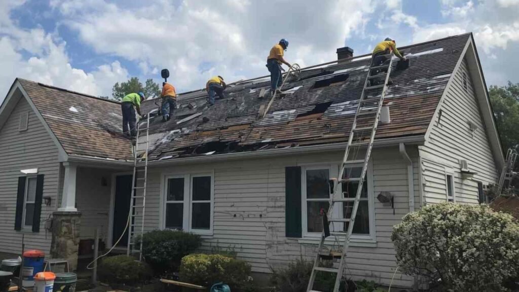 storm damage repair services in lancaster, tx