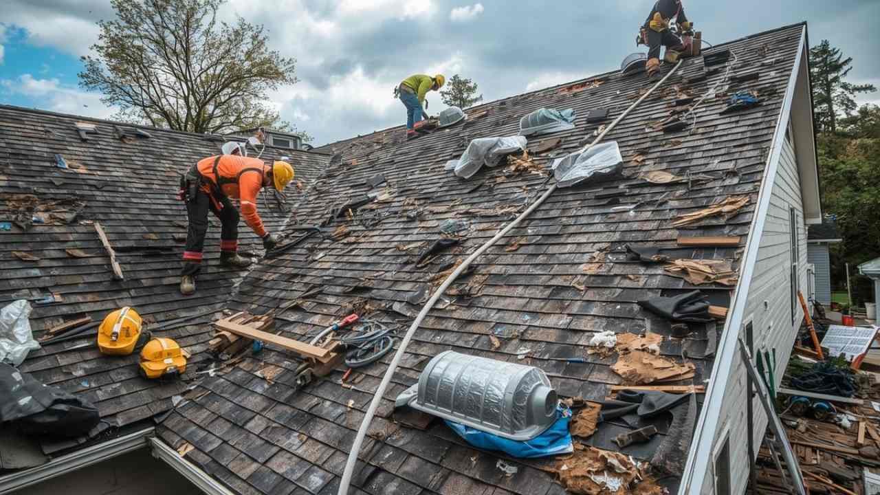 Storm Damage Roof Repair